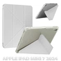 Чохол до планшета BeCover Ultra Slim Origami Transparent Apple iPad Mini 7 2024 Gray (712935) - зменшене зображення 1