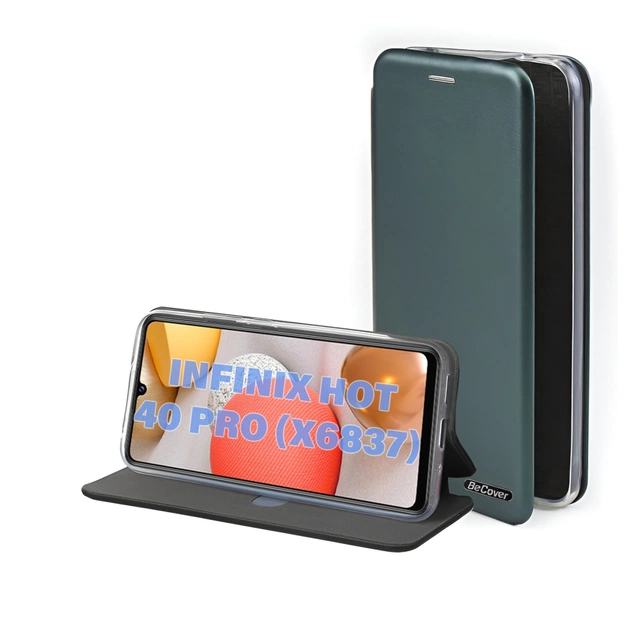 Чохол до мобільного телефона BeCover Exclusive Infinix Hot 40 Pro (X6837) Dark Green (711156) - зображення 1