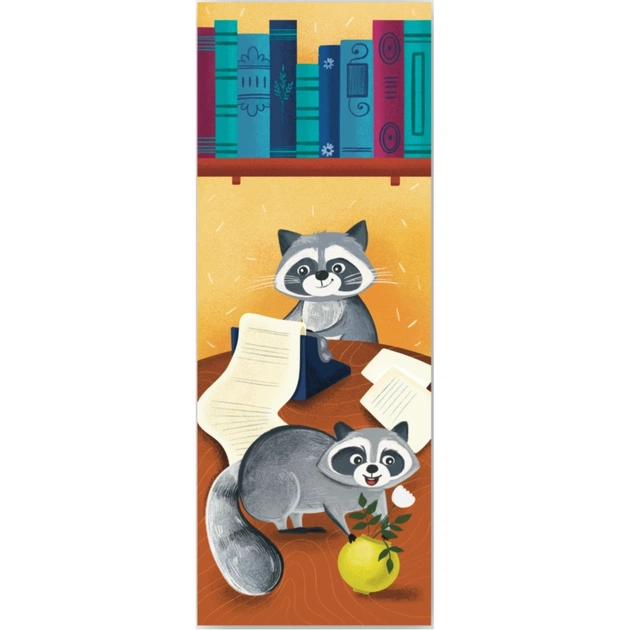 Закладки для книг Люцинка "Єноти. Друкарська машинка" 1 шт. (ЛК000000092) (2000000000092) - изображение 1