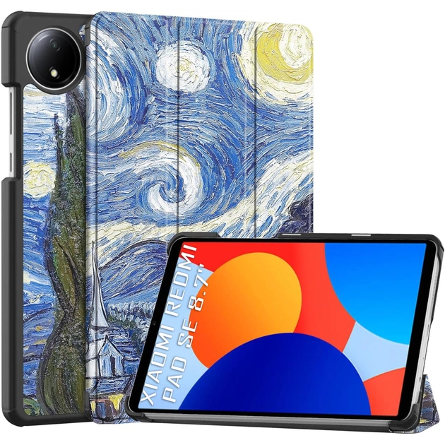 Чохол до планшета BeCover Smart Case Xiaomi Redmi Pad SE 8.7" Night (711915) - зображення 1