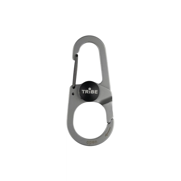 Карабин туристический Tribe Double Lock (T-LB-0006-metal) - изображение 1