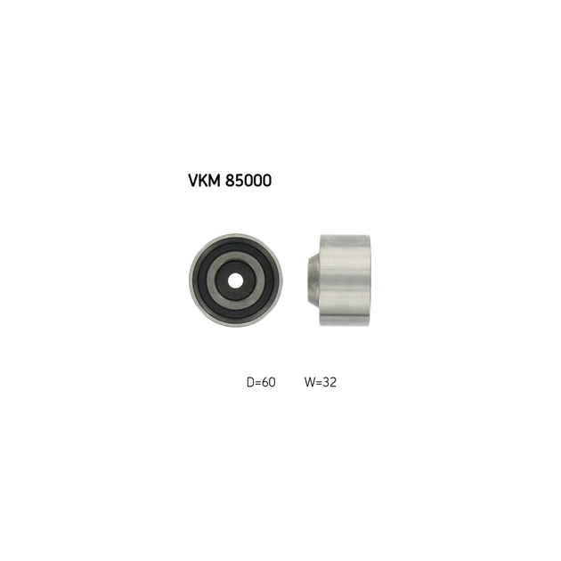 Ролик натягувача ременя SKF VKM 85000 - зображення 1