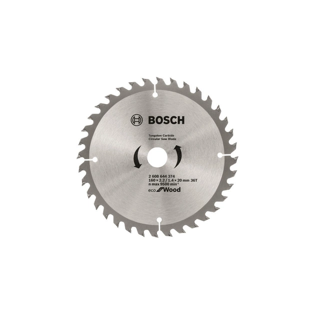 Диск пильный Bosch Eco for Wood 160x2.2x20-36T (2.608.644.374) - изображение 1