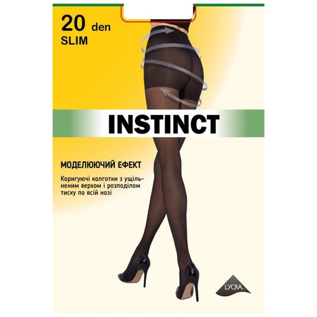 Колготи Instinct Slim 20 Den Nero - 2 (4823121007392) - зображення 1