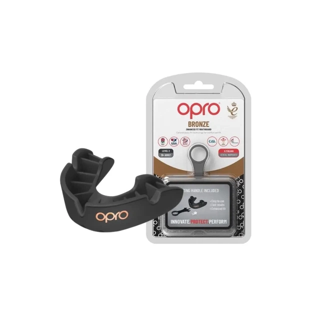 Капа Opro Snap-Fit UFC дитяча Black (SN_JR_UFC_Black) - picture 3