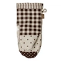 Кухонна прихватка Прованс Рукавичка Печворк коричневий Господиня (031510) - зменшене зображення 2