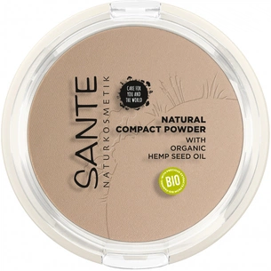 Пудра для обличчя Sante Natural Compact Powder 02 - Neutral Beige 9 г (4025089085386) зображення 1
