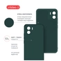 Чехол для мобильного телефона Intaleo Silicone Xiaomi Redmi A2 Dark Green (1283126600906) - уменьшенное изображение 5