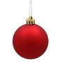 Ялинкова іграшка Chomik пластикові кульки 20 шт, 5 см, червоні (5900779893801_1) - зменшене зображення 3