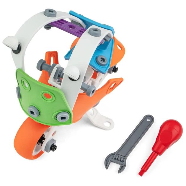 Конструктор Otamanko гибкий Грайко-собиратель 5-в-1, 132 детали (J-101) - изображение 7