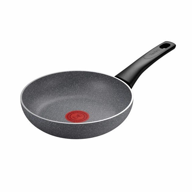 Сковорода Tefal Hard Stone 20 см, алюміній, бакеліт, сірий (D4560253) - зображення 1