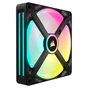 Кулер до корпусу Corsair iCUE Link QX140 RGB PWM PC Fans Starter Kit with iCUE LINK System Hub (CO-9051004-WW) - зменшене зображення 4