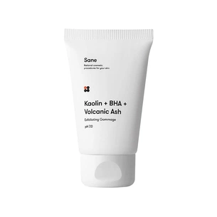 Скраб для обличчя Sane Kaolin + BHA + Volcanic Ash Exfoliating Gommage PH 7.0 Гомаж із саліциловою кислотою 40 мл (4820266830052) изображение 1