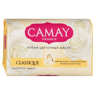 Тверде мило Camay Classique 85 г (6221155049797) зображення 1
