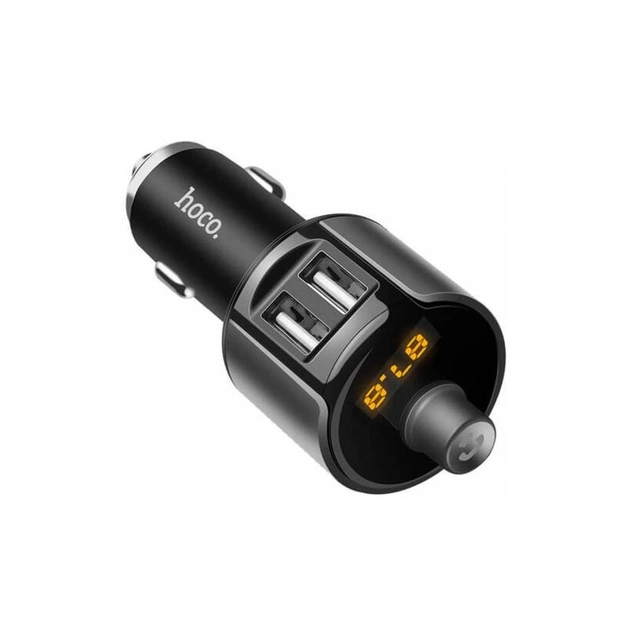 FM модулятор HOCO E19, Black, Box - зображення 1
