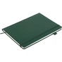 Книга записна Buromax Etalon 190x250 мм 96 аркушів в клітинку обкладинка зі штучної шкіри Зелена (BM.292160-04) - зменшене зображення 3