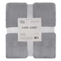 Плед Ardesto Flannel 200х220см, 100% поліестер, сірий світлий (ART0228SB) - зменшене зображення 1
