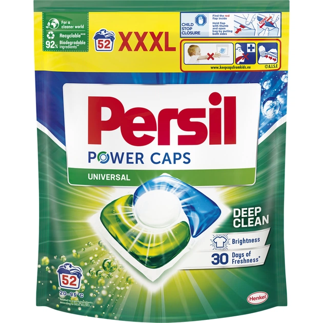 Капсули для прання Persil Універсал 52 шт. (9000101537550) - изображение 1
