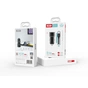Зарядний пристрій XO TZ09 2.4A/2 USB + cable microUSB Black (XO-TZ09M-BK) - зменшене зображення 3