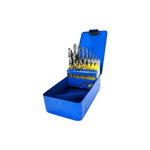 Набір свердл S&R 23шт.:6шт дер,10шт мет,7шт кам/бетон (216300023) зображення 1