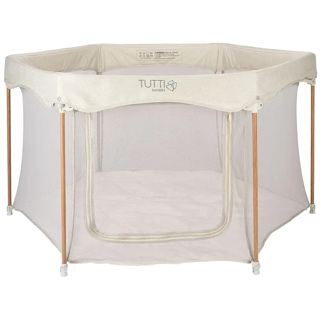 Дитячий манеж Tutti Bambini Hexa бежевий (511800/EC) - picture 1