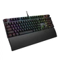 Клавiатура Asus ROG Strix Scope II X Black (90MP03XG-BKMA00) - зменшене зображення 7