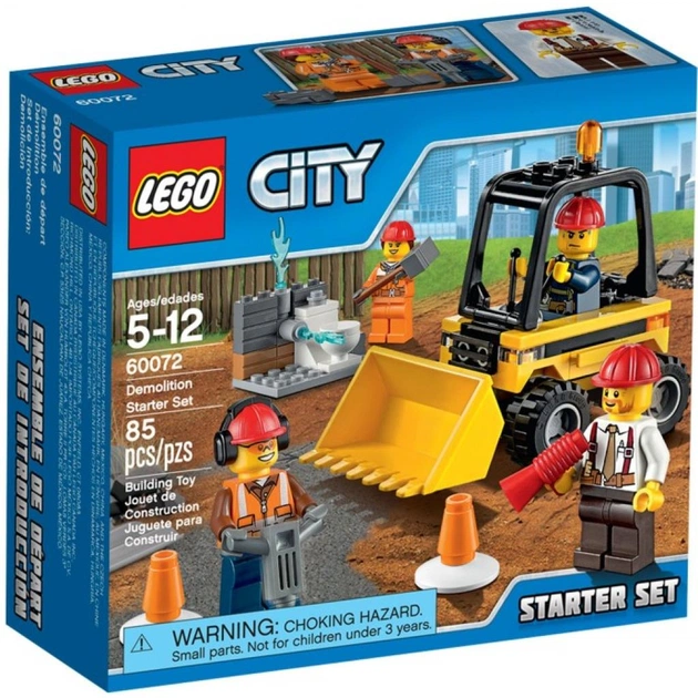 Конструктор LEGO City Arctic Будівельна команда для початківців (60072) - изображение 1
