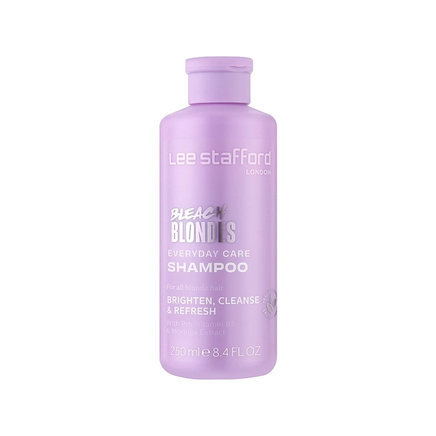 Шампунь Lee Stafford Bleach Blondes Everyday Care Shampoo Ежедневный для осветленных волос 250 мл (5060282705654) - изображение 1