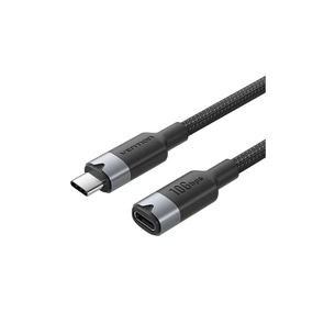 Дата кабель USB-C M/F 1.0m 100W 10Gbps 4K60Hz VENTION (TRFBF) picture 1