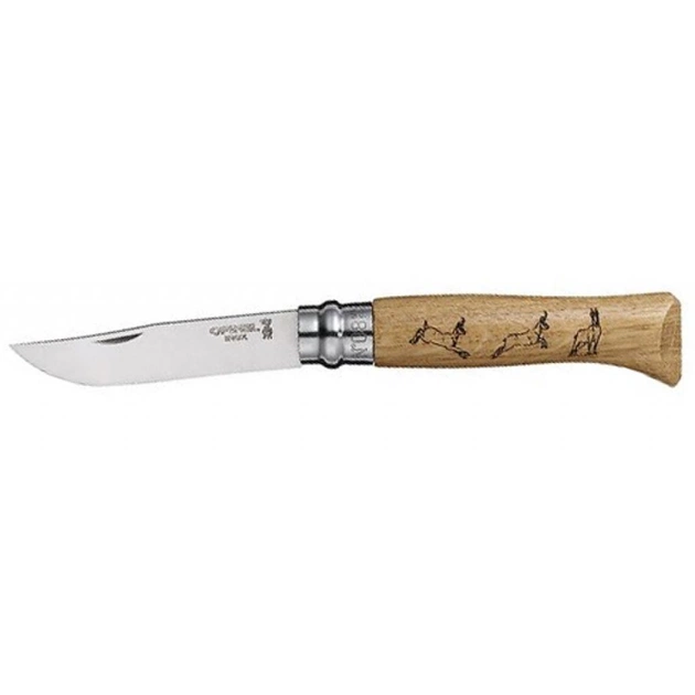 Ніж Opinel №8 Animalia "Серна" (1621) - зображення 1