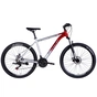 Велосипед Space 27.5" Phaeton AM DD рама-19" Al сріблясто-червоний 2025 (OPS-SP-27.5-037) - зменшене зображення 1