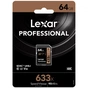 Карта пам'яті Lexar 64GB SDXC class 10 UHS-I U3 V30 633x Professional (LSD64GCB633) - зменшене зображення 5