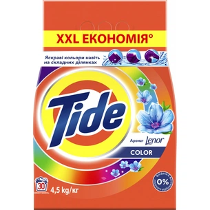 Пральний порошок Tide Color Lenor Touch of Scent 4.5 кг (5413149871434) зображення 1