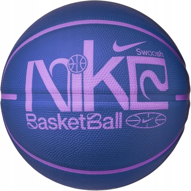 М'яч баскетбольний Nike Everyday Playground 8P Graphic Deflated синій, рожевий Уні 7 N.100.4371.429.07 (887791757944) - изображение 1