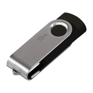 USB флеш накопичувач Goodram 32GB UTS3 (Twister) Black No Logo USB 3.0 (UTS3-0320K0BBB) зображення 1