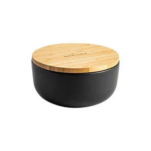 Миска KitchenAid Matte Oven-to-table з чорного керамограніту з кришкою (CC004972-001) picture 1