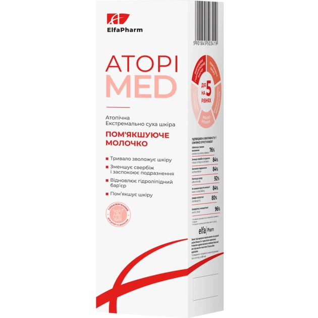 Молочко для тіла Elfa Pharm Atopi Med Body Milk 400 мл (5901845503419) - зображення 1