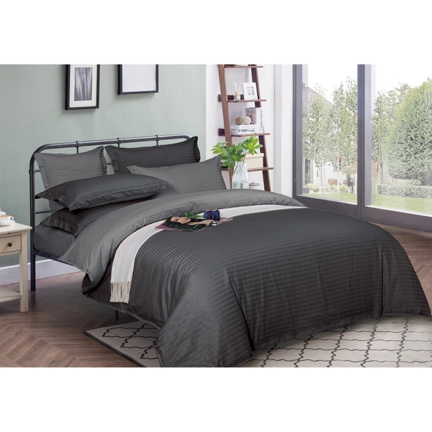 Підковдра MirSon Satin Stripe 30-0012 + 30-0011 Wandy 143х210 см (2200005258811) - зображення 1