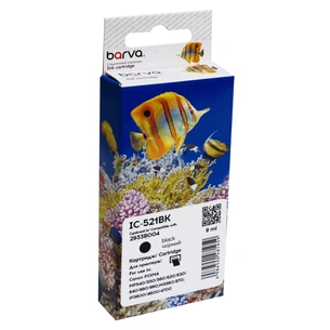 Картридж Barva Canon CLI-521BK (2933B004) 3425с (IC-521BK) зображення 1