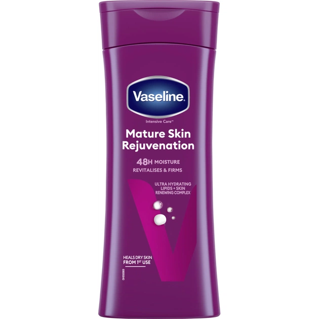 Лосьон для тела Vaseline Intensive Care Омоложение зрелой и сухой кожи 400 мл (8714100012604) - изображение 1
