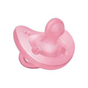Пустушка Chicco Physioforma Soft силіконова від 6 до 16 місяців, 1шт. (рожева) (73091.92) зображення 1