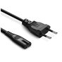 Кабель живлення C7 2m black ColorWay (CW-CBP085-BK) - зменшене зображення 2