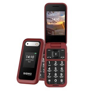 Мобiльний телефон Sigma mobile X-style 281 Clik Dual Sim Red зображення 1