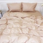 Постільна білизна MirSon SatinStripe 30-0004Cream 220х240 King Size (2200005248638) - зменшене зображення 1