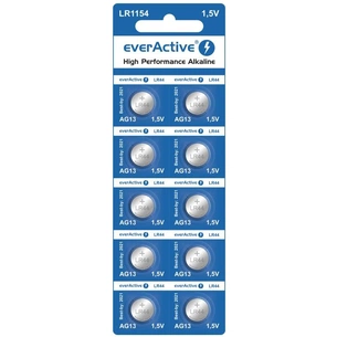 Батарейка everActive LR44 BL 10шт изображение 1
