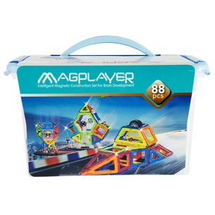 Конструктор Magplayer Набір 88 ел. (MPT-88) зображення 1