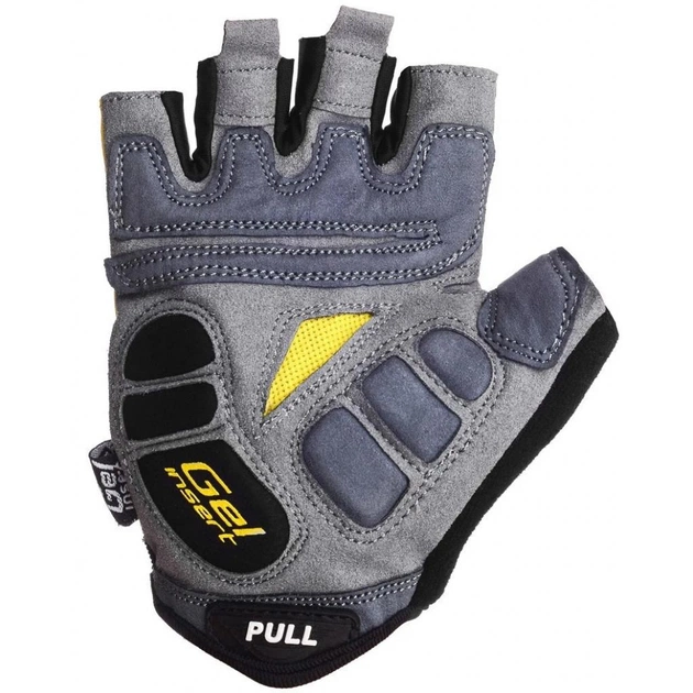 Велорукавиці PowerPlay 5037 Black/Yellow XL (5037C_XL_Yellow) - зображення 3