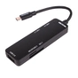USB-хаб Maxxter USB Type-C 5-в-1 Black (HU3C-3PTF-01) - зменшене зображення 1