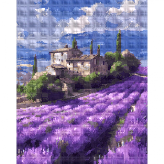 Картина по номерам Santi алмазна мозаїка Прованс 40х50 см на підрамнику (956044) - picture 1
