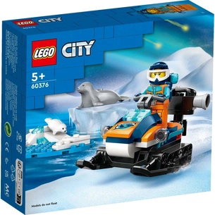 Конструктор LEGO City Арктичний дослідницький снігохід 70 деталей (60376) зображення 1